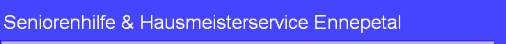 Seniorenhilfe & Hausmeisterservice Ennepetal